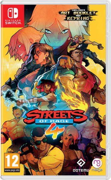 Streets Of Rage 4 + Art Booklet & Keyring (Switch)