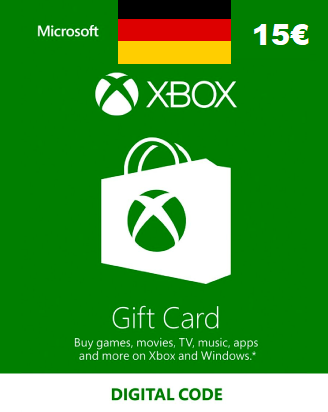 Пополнение кошелька Xbox Live 15 Евро (Германия) фото
