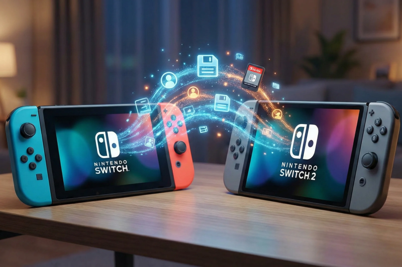Как перенести аккаунт и игры на Nintendo Switch 2 — пошаговый гайд