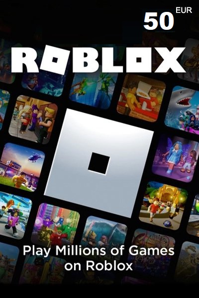 Карта пополнения Roblox 50 Евро