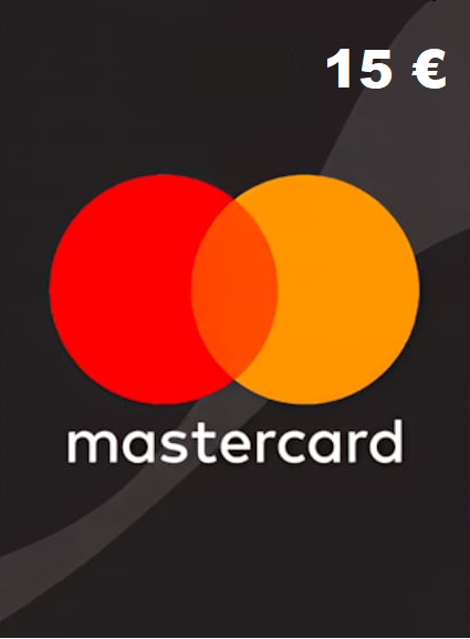 Предоплаченная карта Mastercard 15 Евро