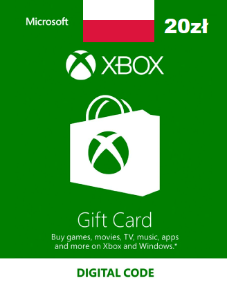 Пополнение кошелька Xbox Live 20 Злотых