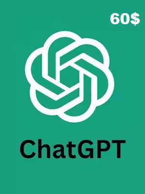 Карта пополнения ChatGPT 60 Долларов фото