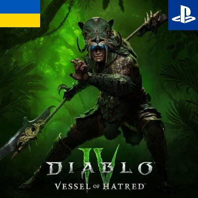 Дополнение "Vessel of Hatred: Standart Edition" для Diablo IV [PS5 & PS4] (Активация сотрудником, украинский аккаунт)