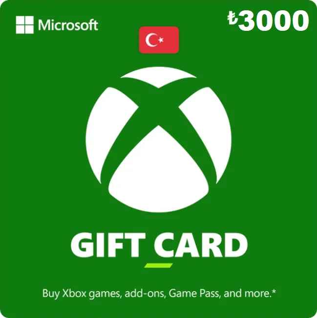 Пополнение кошелька Xbox Live 3000 Лир (активация сотрудником) фото