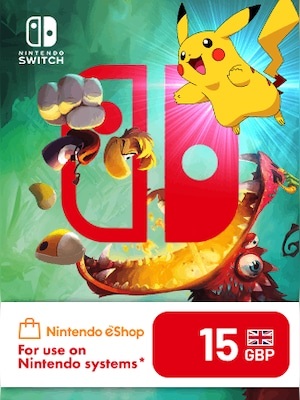 Карта пополнения Nintendo Eshop 15 Фунтов (Великобритания)