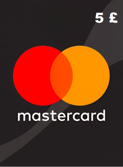 Предоплаченная карта Mastercard 5 Фунтов