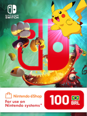 Карта пополнения Nintendo Eshop 100 Реалов (Бразилия)