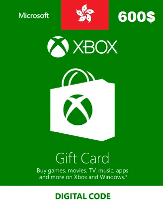 Пополнение кошелька Xbox Live 600 Гонконгских долларов
