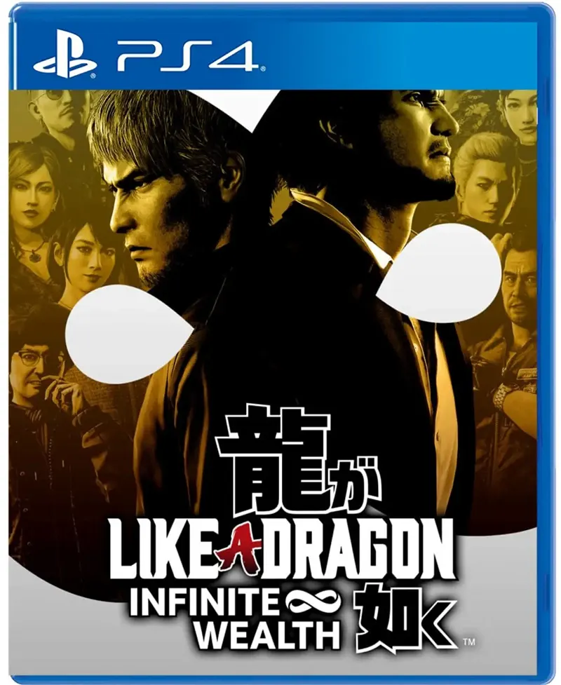 Like a dragon infinite wealth ps5 диск