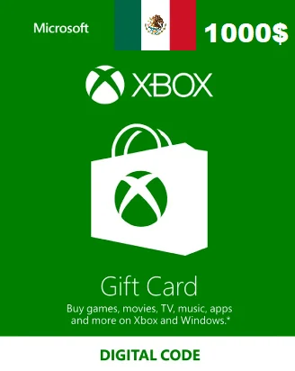 Пополнение кошелька Xbox Live 1000 Песо