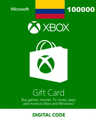 Пополнение кошелька Xbox Live 100000 Колумбийских песо фото