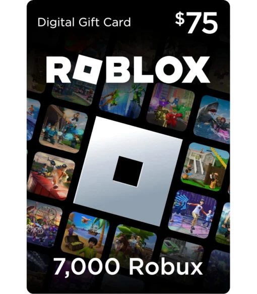 Карта пополнения Roblox 75 USD (Global)