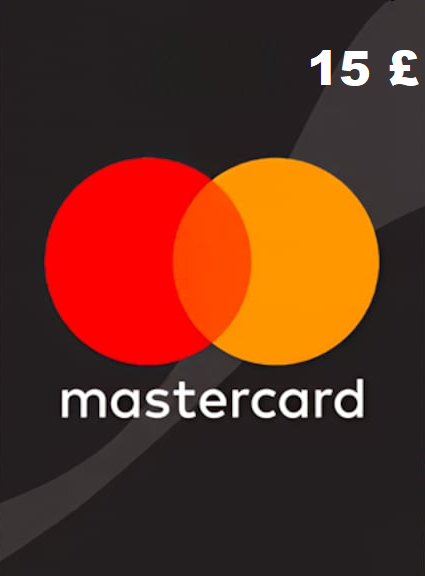 Предоплаченная карта Mastercard 15 Фунтов