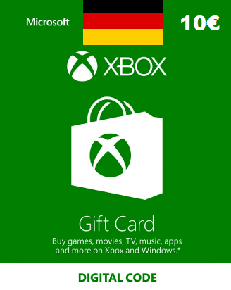 Пополнение кошелька Xbox Live 10 Евро (Германия)