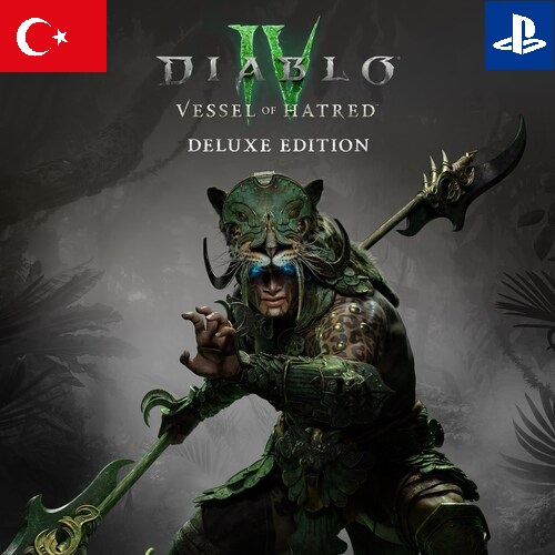 Дополнение "Vessel of Hatred: Deluxe Edition" для Diablo IV [PS5 & PS4] (Активация сотрудником, турецкий аккаунт)