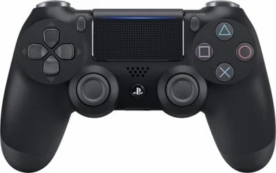 Геймпад DualShock 4 Anthracite Black V2 - вид спереди Геймпад DualShock 4 Anthracite Black V2 - вид спереди