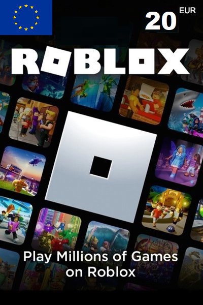 Карта пополнения Roblox 20 Евро