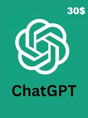 Карта пополнения ChatGPT 30 Долларов фото