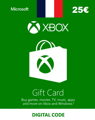 Пополнение кошелька Xbox Live 25 Евро (Франция) фото