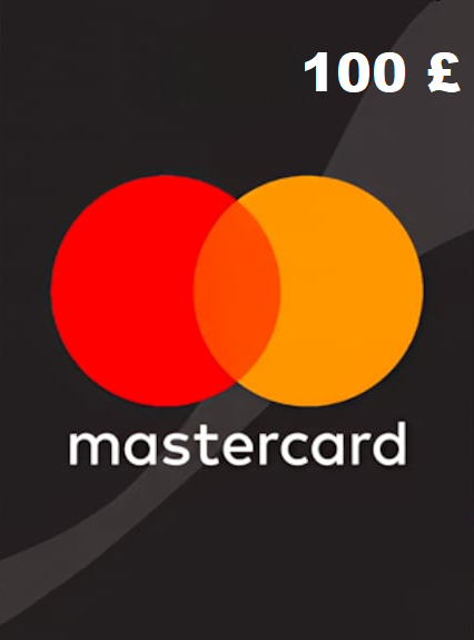 Предоплаченная карта Mastercard 100 Фунтов