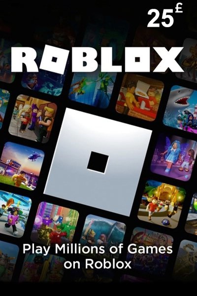 Карта пополнения Roblox 25 Фунтов