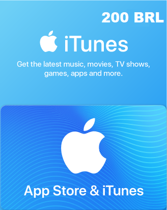 iTunes 200 Реалов фото