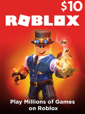 Карта пополнения Roblox 10 Долларов