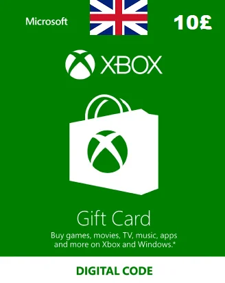 Пополнение кошелька Xbox Live 10 Фунтов