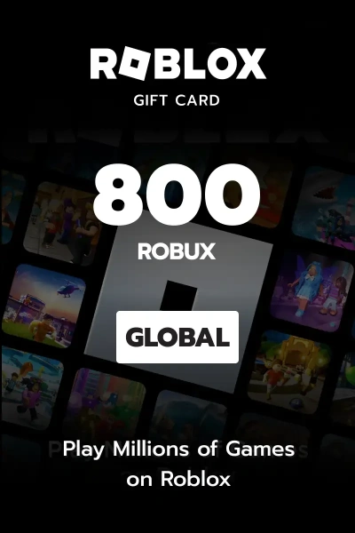 Карта пополнения Roblox 800 Robux (Global) фото