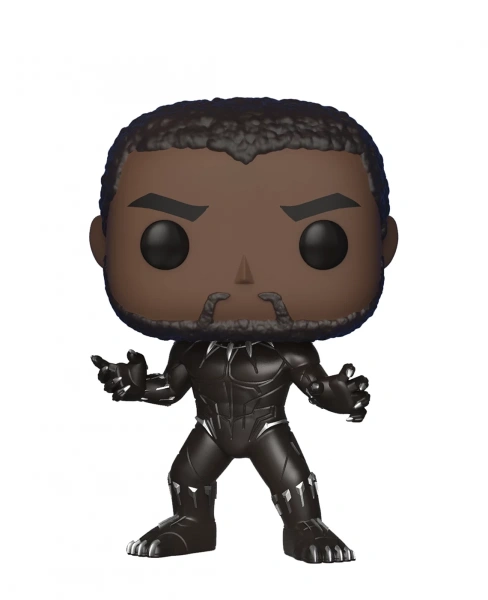 Фигурка Funko POP! Bobble Marvel Black Panther Black Panther (273) 23129 картинка