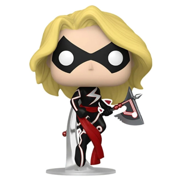 Фигурка Funko POP! Bobble Marvel Captain Marvel with Axe SDCC23 (Exc) (1263) 71751 картинка