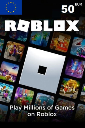 Карта пополнения Roblox 50 Евро