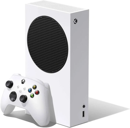 Игровая приставка Xbox Series S – вид спереди