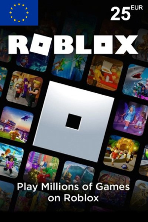 Карта пополнения Roblox 25 Евро