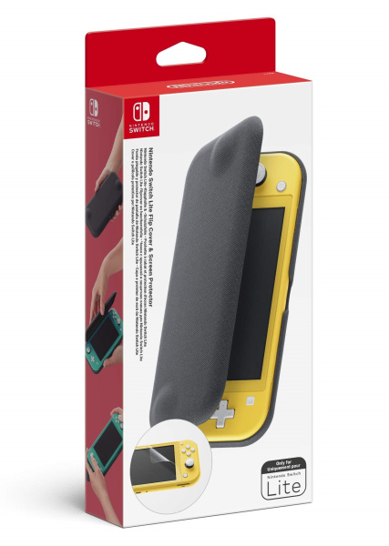 Чехол с крышкой и защитная пленка для Nintendo Switch Lite