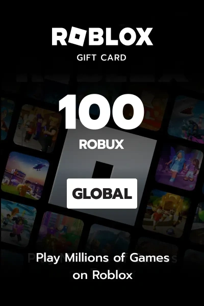 Карта пополнения Roblox 100 Robux (Global) фото
