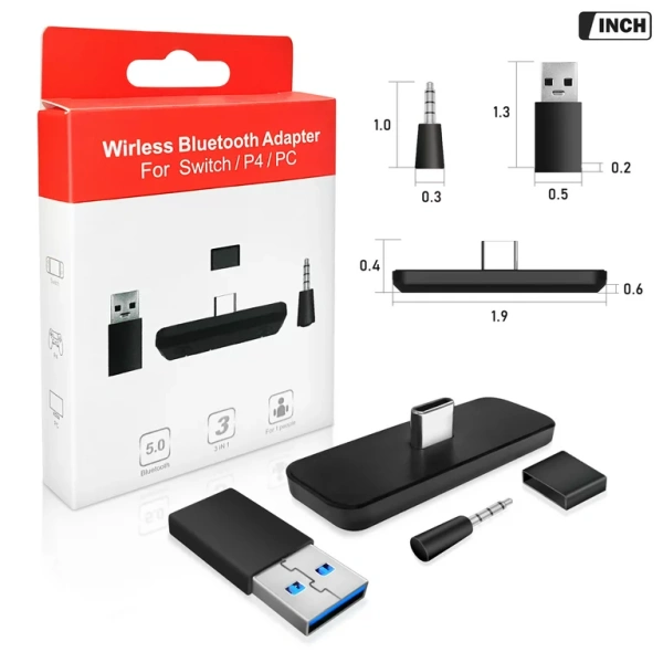 Адаптер Bluetooth для Nintendo Switch\PS4\PC
