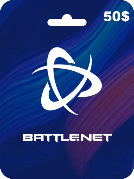 Карта пополнения Battle.net 50 Долларов