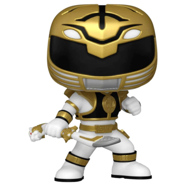 Фигурка Funko POP! TV Power Rangers 30th White Ranger with Sword (Exc) (1384) 73964 картинка
