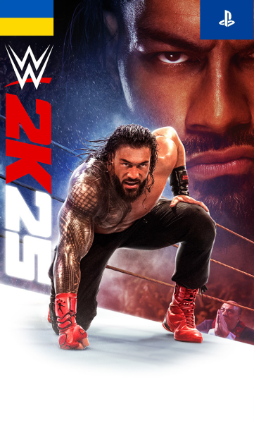 WWE 2K25 [PS5/PS4] (Активация сотрудником, украинский аккаунт)