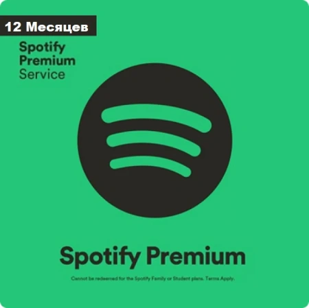 Spotify Premium Индивидуальный 12 месяцев (активация сотрудником) фото