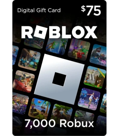 Карта пополнения Roblox 75 USD (Global)