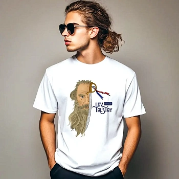 T-Shirt Lev Tolstoy фото