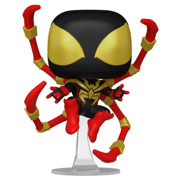Фигурка Funko POP! Bobble Marvel Comics Miles Morales Iron Spider (1448) 83753 картинка