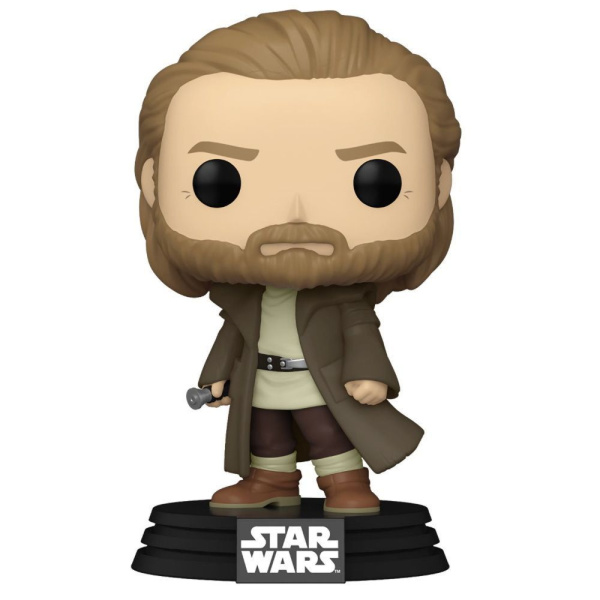 Фигурка Funko POP! Bobble Star Wars Obi-Wan Kenobi Obi-Wan Kenobi (538) 64558 картинка