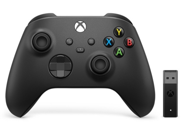 Геймпад Microsoft Xbox Series X + беспроводной адаптер