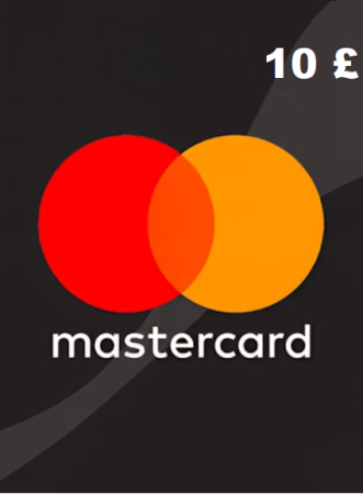 Предоплаченная карта Mastercard 10 Фунтов