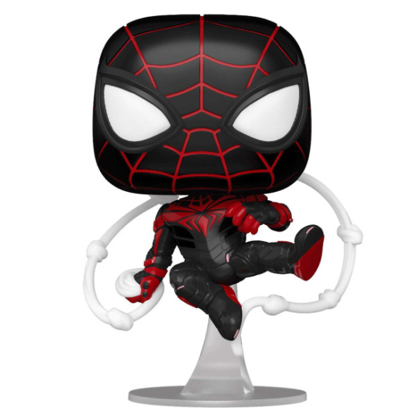 Фигурка Funko POP! Bobble Marvel Games Miles Morales Miles Advanced Tech Suit (772) 54693 картинка