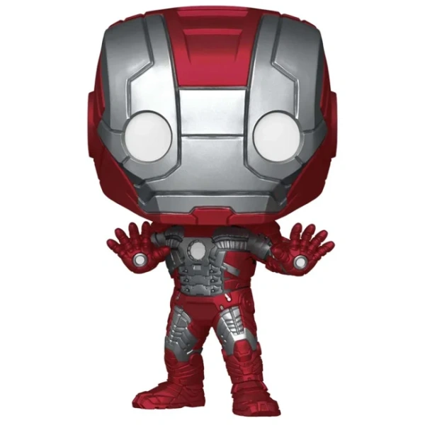 Фигурка Funko POP! Bobble Marvel Infinity Saga Iron Man 2 Iron Man (Mark 5) (1474) 83789 картинка
